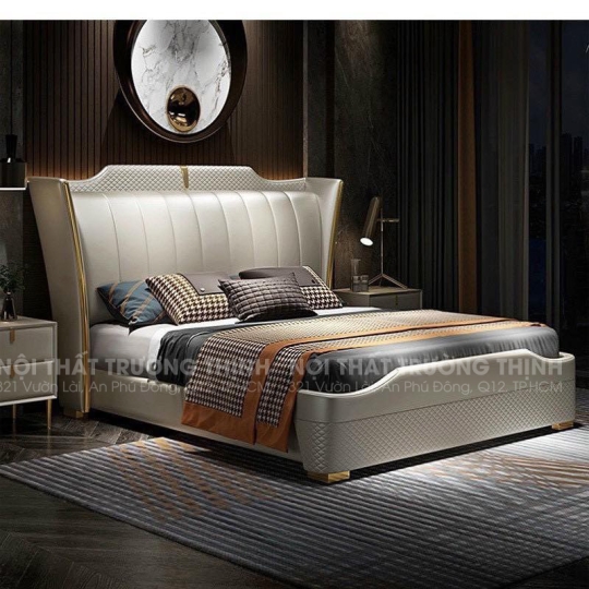 Giường ngủ phong cách hiện đại mã G1